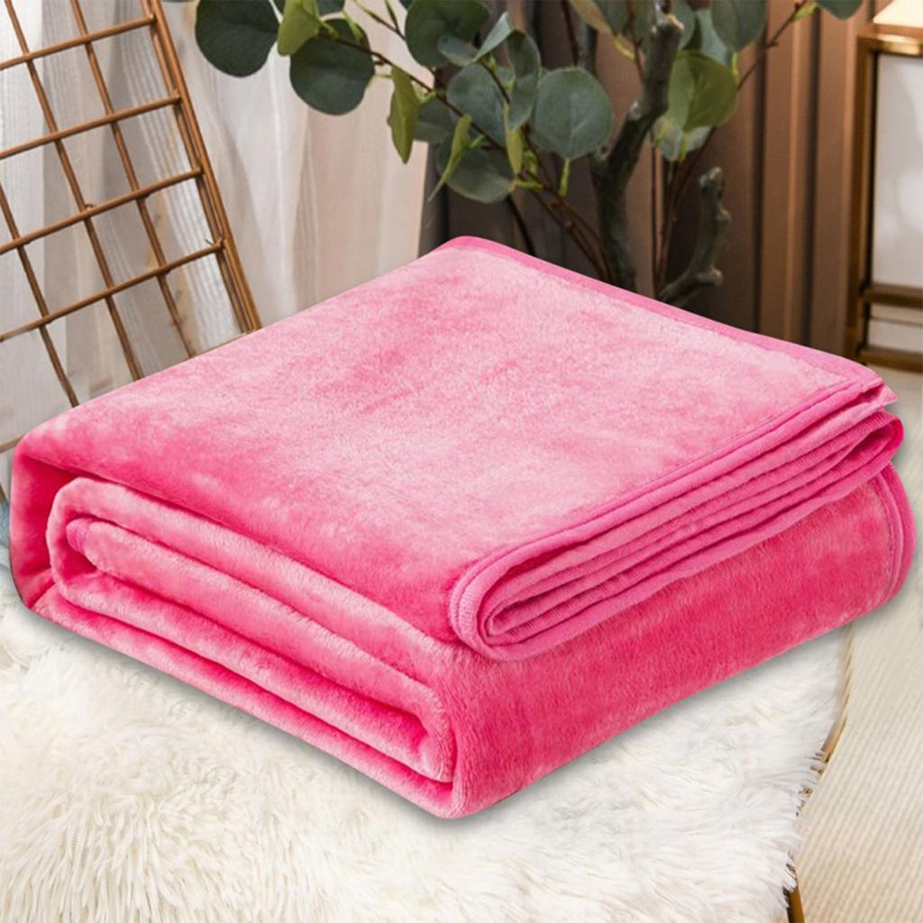 Fleece Blankets Single Twin Blanket For Bed, Full Size Fleece Throw Blanket, Warm Blankets For Winter, Shoulder Knee Cozy Blanket, Blankets Size