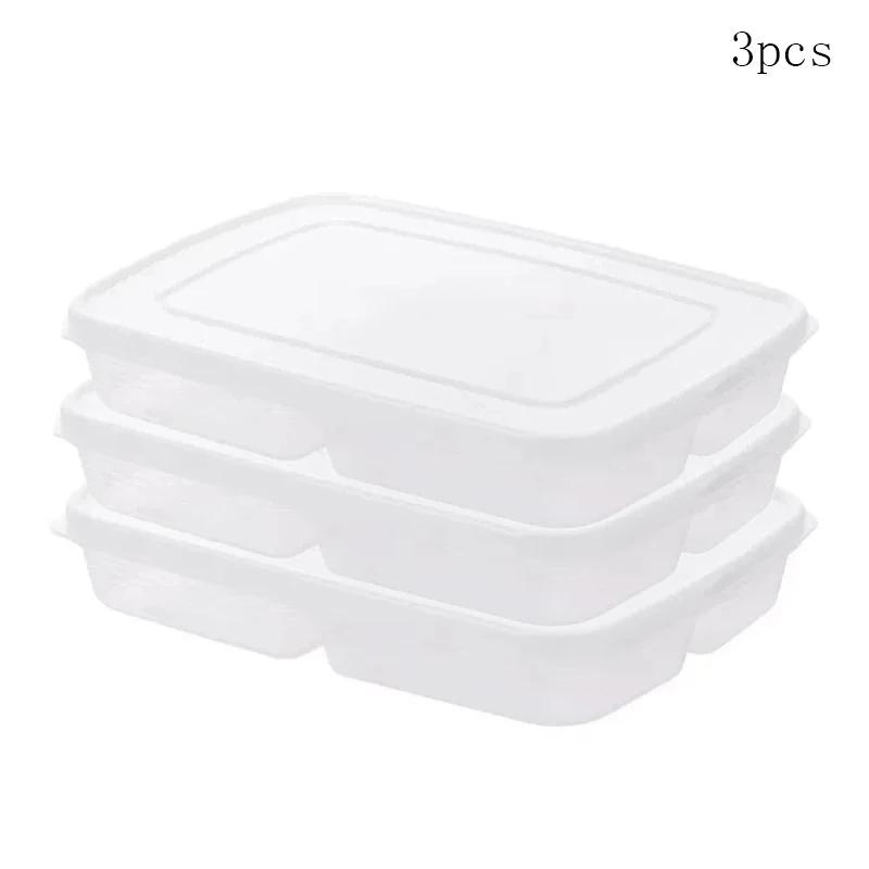 4 решетки Crisper Fresh Box Отделение холодильника Морозильник Органайзеры Sub-Packed Мясо Прозрачный Crisper Кухонный Контейнер Для Пищевых Продуктов