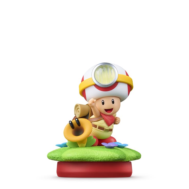 Amiibo Капитан Тоад Говорящий Цветок (Серия Супер Марио)