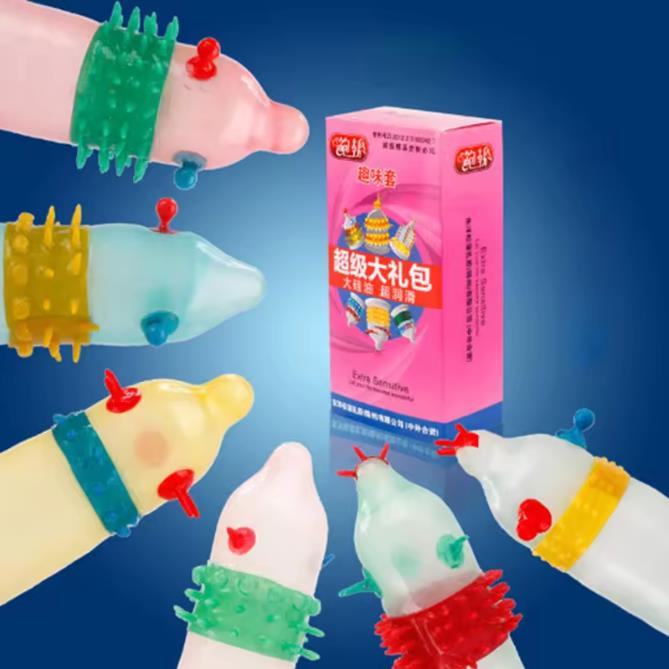 6 шт. презервативов с шипами и усиками для мужчин, задерживают эякуляцию, длительная стимуляция точки G, пенис, ребристый презерватив с точками