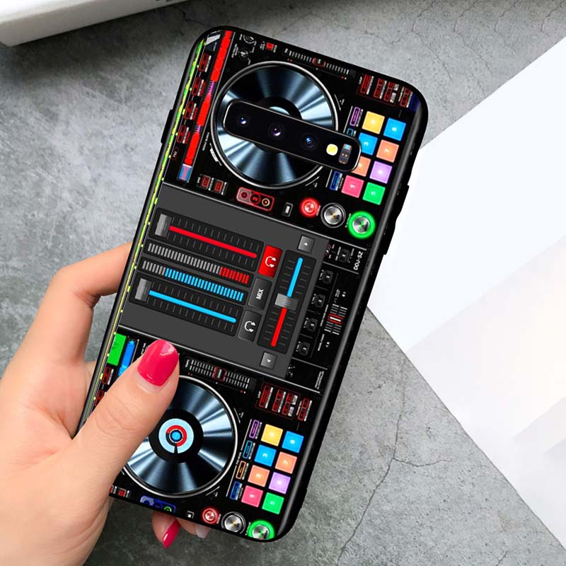 Черный чехол для телефона DJ Music Retro для Samsung Galaxy S21 Ultra Plus Note 20 10 9 8 S10 S9 S8 S7 S6 Edge Plus