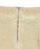 Yuhee Cotton Pocket Mini Skirts Beige