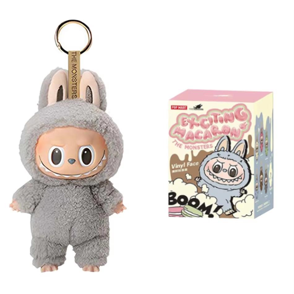 17см Лабубу Тканевая Загадочная Слепая Коробка Серия Heart Beat Macaron Кукла Лабу Тканевая Декор Салона Автомобиля Подвеска Игрушка Подарки