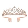 Birthday Crown Headband Bridal Party Rhinestone Hair Accessories Premium Crown Headband Crown
