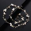 Корона Украшения для волос Невеста Кристалл Головной убор Свадебные аксессуары для волос Свадебная прическа Виноградная лоза Жемчужный лист