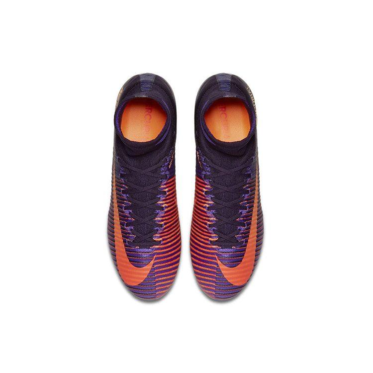 Nike Mercurial Superfly 5 FG Для твердого грунта Амортизация Нескользящая Износостойкая 831940-585