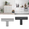 Cabinet Knobs Kitchen Cabinet Knobs Black Cabinet Pulls for Kitchen Cabinet Drawer Stainless Steel Dresser Knobs 20 Pack