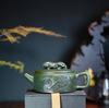Набор глиняных чайников Hanwa Jade Green - Дизайн "Скрытый дракон, затаившийся тигр", Пурпурный глиняный набор для чая Гунфу.