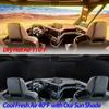 ZONETECH Semi-Truck Sunshade for Windshield and Side Window - Premium Quality Protective Reflective Maximum Coverage to Block UV Sun Heat Rays Best