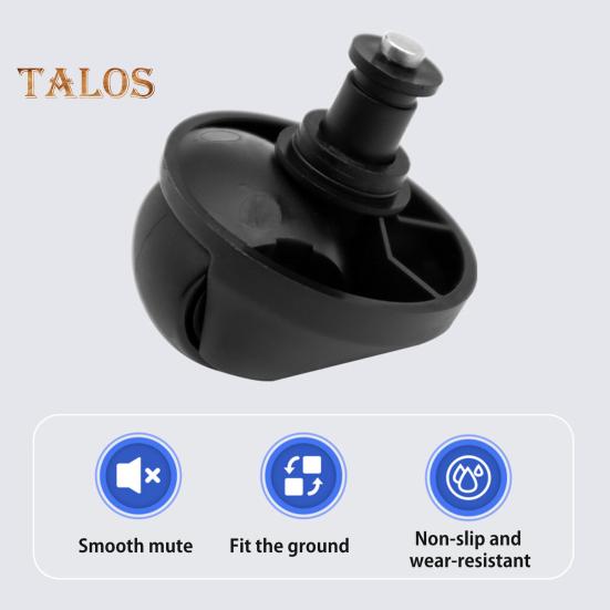 Запасные части для переднего колеса пылесоса, установка Snap-On, тихая работа, вращающееся на 360 градусов колесо для Dreame L10Pro/L10plus 1T X10 X20 X30