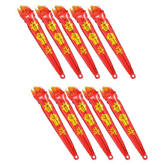 10/20/30 шт. надувной факел оптом, поддельные факелы, украшения, спортивные игры, реквизит, беспламенный воздушный шар, палка для вечеринок, спортивных соревнований, мероприятий, принадлежностей