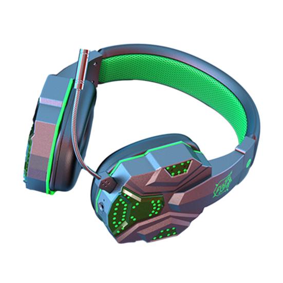 Классный внешний вид стерео игровая гарнитура шумоподавляющие наушники с микрофоном светодиодная подсветка объемный Bluetooth-совместимые наушники 5.1