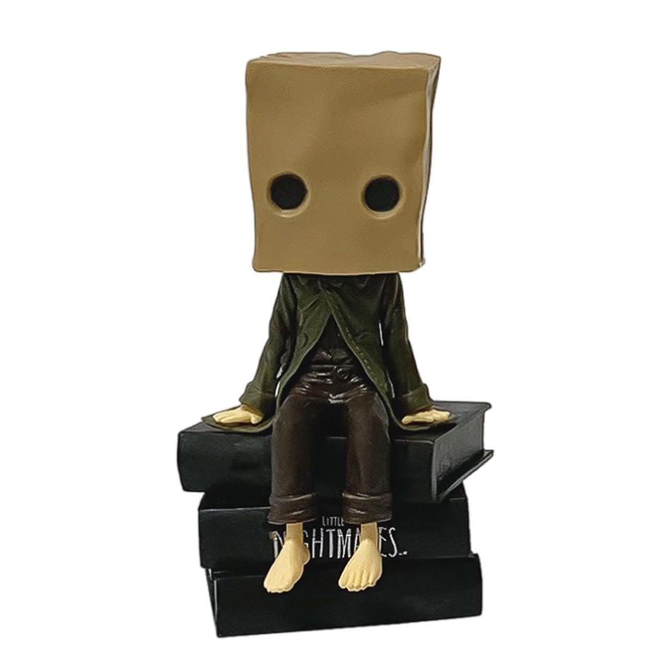 Little Nightmares Фигурка Six/Mono/Leon Желтый дождевик Аниме Игра Фигурка-экшен Коллекционная модель Игрушка ПВХ Экшен Для подарков взрослым