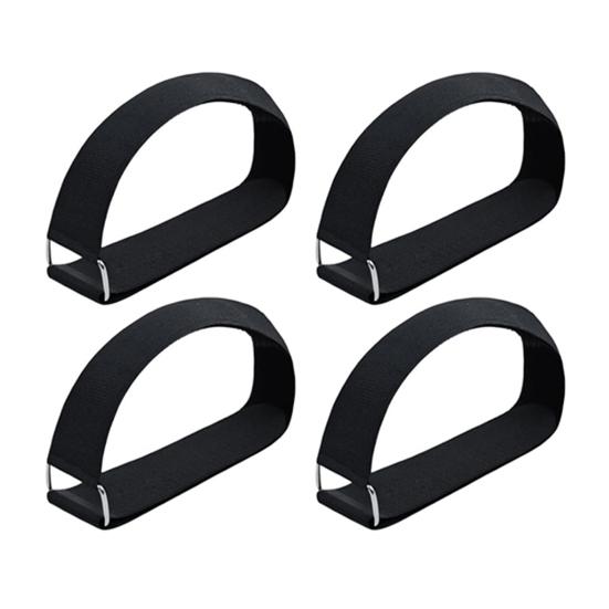 2/4/6/8/10 шт. Эллиптический тренажер для ног, педаль, ремень, регулируемая застежка, металлическая пряжка, нескользящий сменный ремень для ног