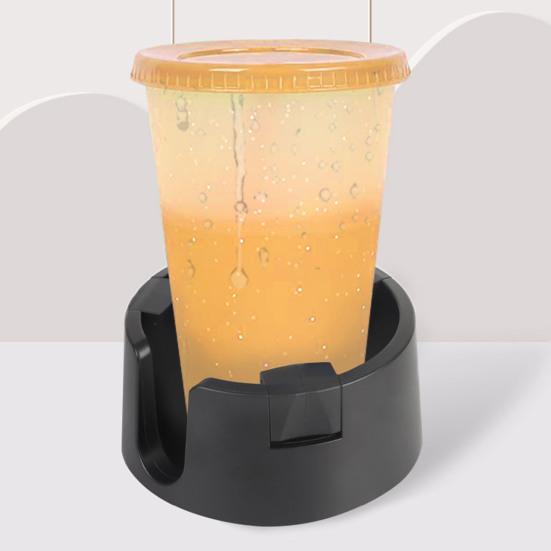 Брызгозащищенный подстаканник Регулируемый Нескользящий дизайн Съемный Простая установка Универсальный для кофейной кружки