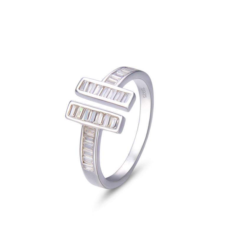 Классическое кольцо Lindon из стерлингового серебра 925 пробы с цирконом, женские ювелирные изделия, свадебный подарок для вечеринки