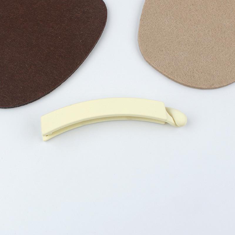 Frosted Banana Ponytail Clip Solid Color Hair Clip Women Hair Styling Clip Accessories Ponytail Barrettes Hair Claws Hairpins