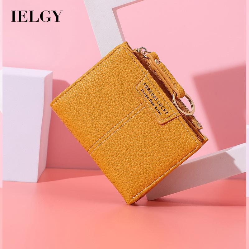 IELGY Women's Wallet Simple Fashion Short Multifunctional