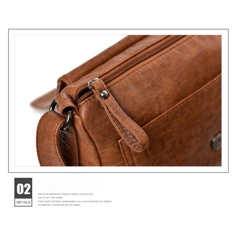 Женская сумка Повседневная Темпераментная Мягкая Кожаная Сумка Популярная Ретро Курьерская Модная Сумка Для Матери в Иностранном Стиле