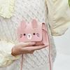 Mini Cartoon Rabbit Coin Purse Crossbody Bag for Children - 2025 Cute & Fashionable Design for Little Girls