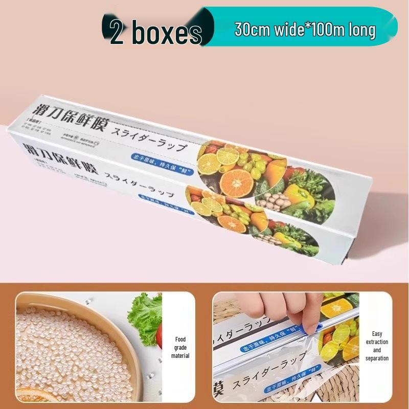 Кухонный набор слайс-каттер для пищевой пленки: Пищевой, Толстый, Рулон, который не рвется руками