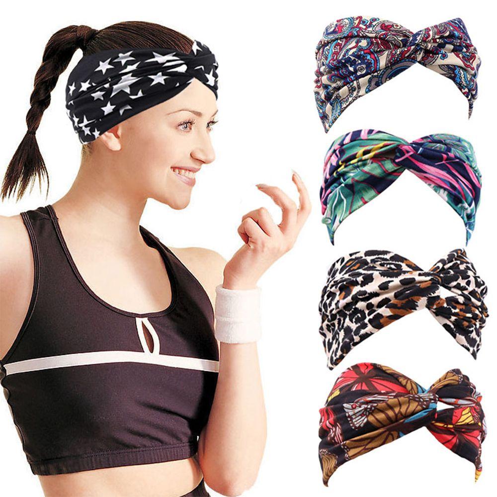 Headwear Yoga Running Fitness Sports Turban Hair Bands Hair Accessories Head Wrap Women Headbands