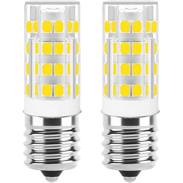 E17 LED Bulb Dimmable,E17 Intermediate Base,T7 4W 40W Incandescent Equivalent,Daylight White 6000K,Fit for Over Stove Appliance, Range Hood,