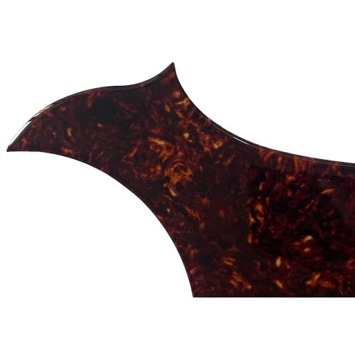 Crystal Self-Adhesive Scratch Plate for Gibson L4A Acoustic Guitar Pickguard (Brown Tortoise)