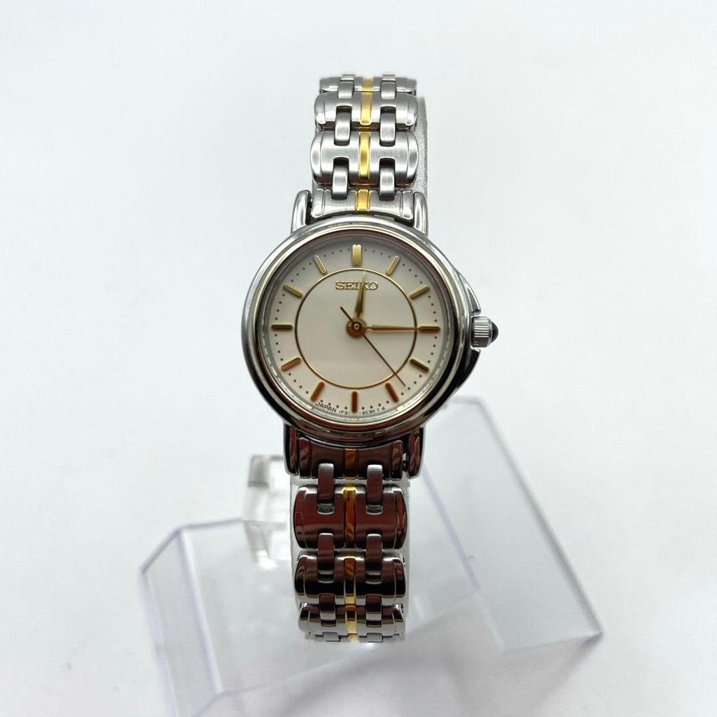 Used Seiko 1F21-0M00 Ladies Quartz New Battery
