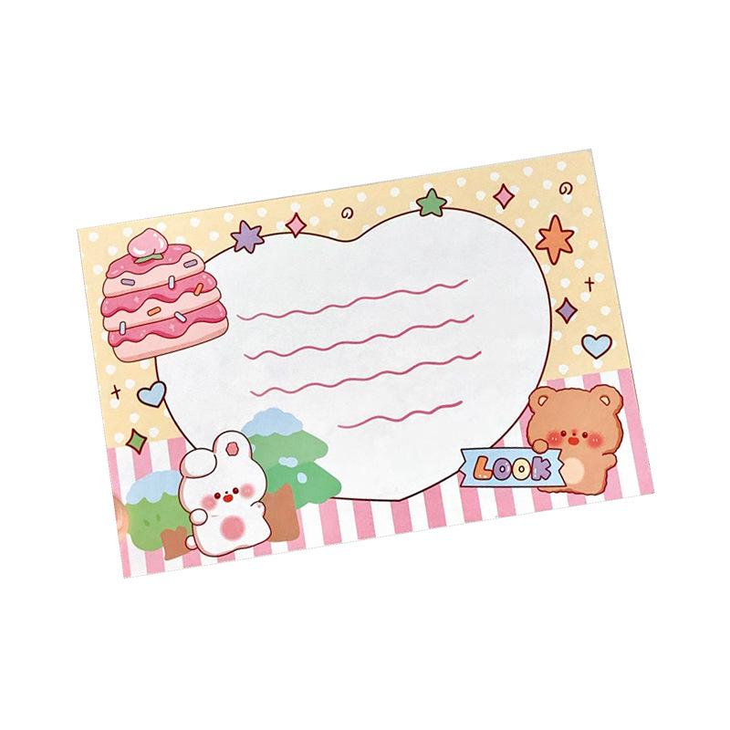 Exquisite Minimalist Christmas Cartoon Greeting Card - Creative Postcard for Birthday Blessings