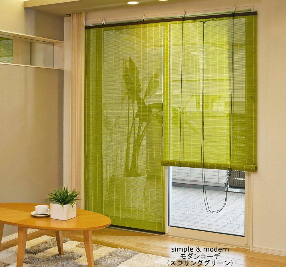 Современные жалюзи Miyake Seiren, Прибл.. 60x90см, Небесно-белый