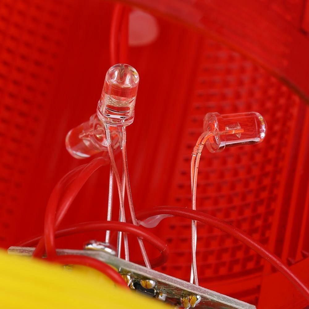 Светодиодная вспышка красного цвета на солнечной батарее, сигнальная лампа, предупреждающий свет, фары для катеров, аварийная сигнализация