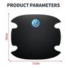 Для VW Volkswagen Jetta MK5 Golf 4 шт. Наклейка на ручку двери автомобиля Защитная наклейка от царапин Для Volkswagen VW Touran Beet