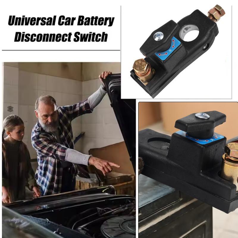 12/24V Car Battery Cutoff Power-off Switch for Sedans SUVs Maintenance Electronics Accessories Intelligent Repair Hardware Tools