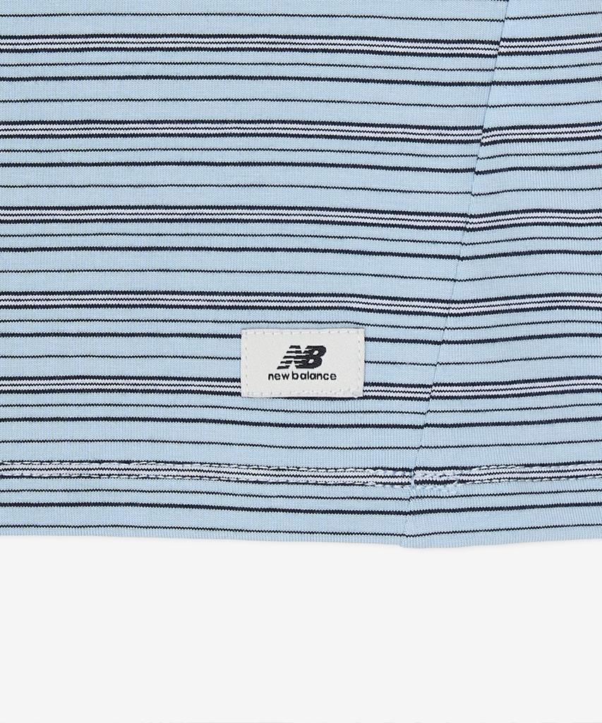 Nyuballanseu Nbneg3W122 / Женская футболка-henley с коротким рукавом (Л/Синий)