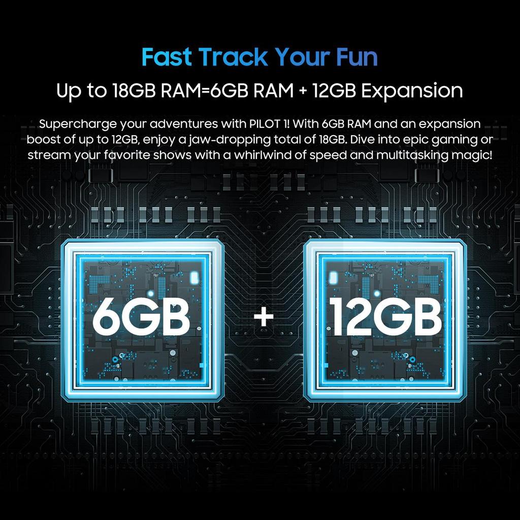 Blackview OSCAL PILOT 1 Rugged Smartphone 18GB RAM  256GB ROM 6.67" Android 14 15000mAh