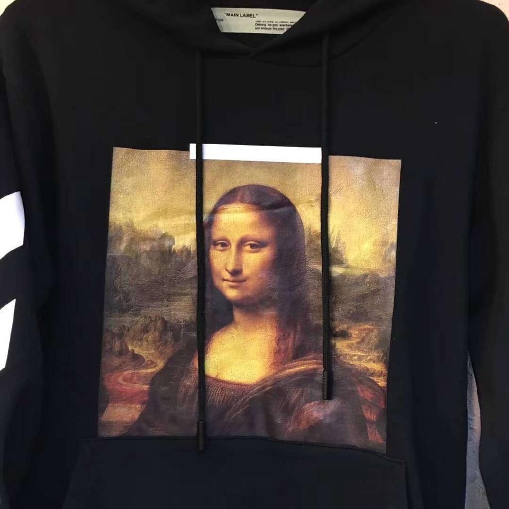 Virgil Co Nwt Abloh Hoodie Plaid Hooded Religion Sweatshirt Painting