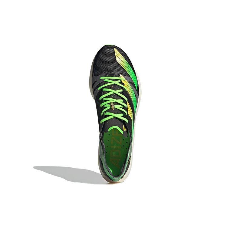 adidas Adizero Takumi Sen 8 Black Solar Green Кроссовки унисекс Core-Black Beam-Yellow GY8405