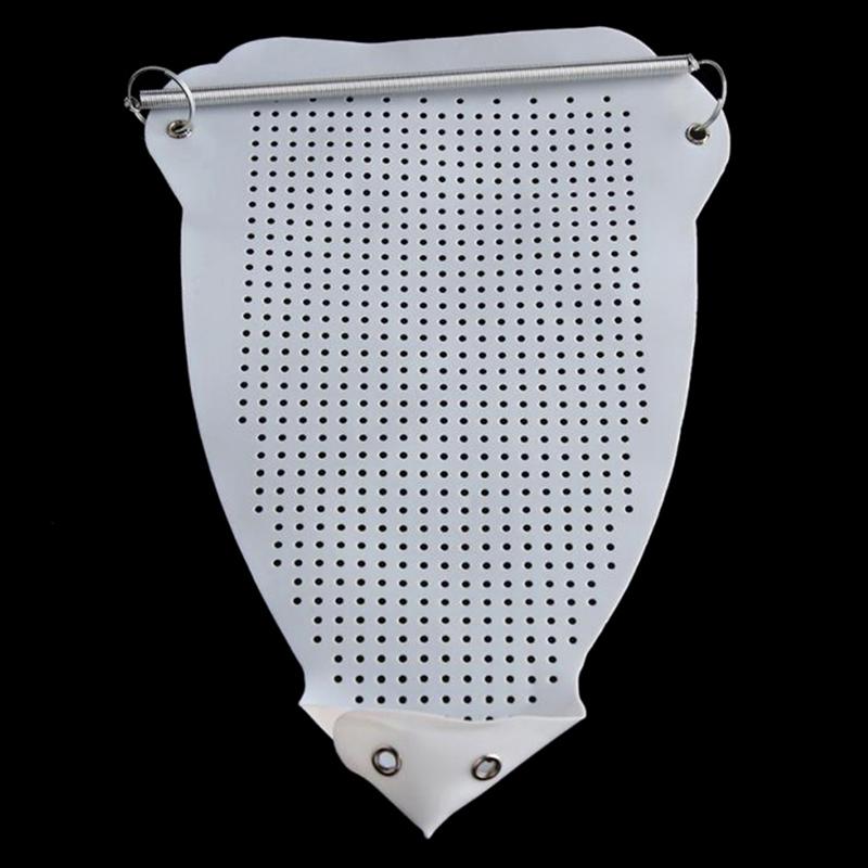 Жаростойкая накладка на подошву утюга с вентилируемой конструкцией для выхода пара