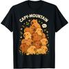 Смешная Крутая Капибара CapyMountain Футболки Мужские Женские Чистый Хлопок Юмор Уличная Одежда Футболка С Коротким Рукавом Унисекс Свободная Одежда