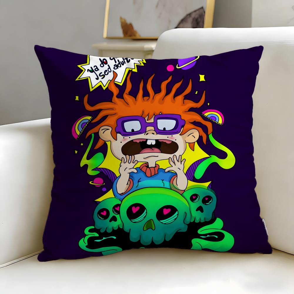 Классическая мультяшная наволочка Rugrats – Мягкая, легко стирается, универсальная для дивана, кровати, путешествий и офиса