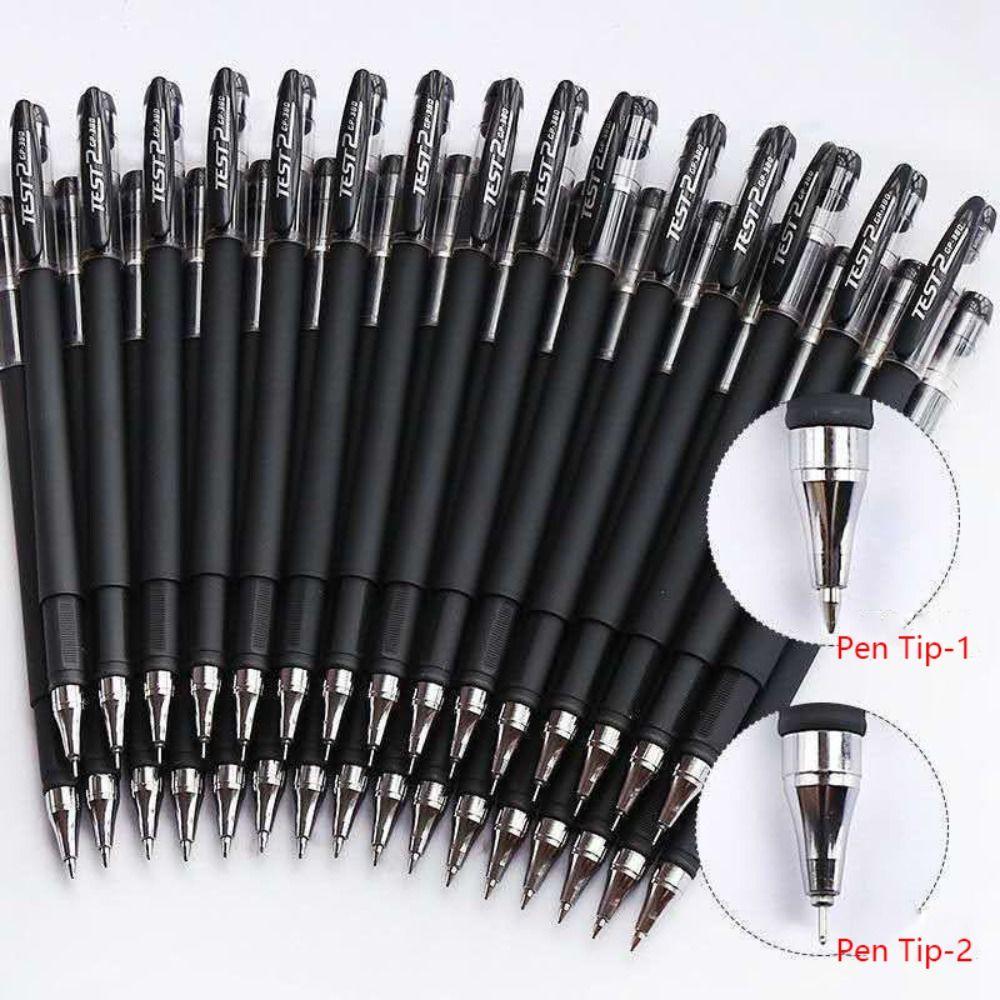 10PCS Stationery Gel Pen Black/Red/Blue Ink Neutral Pen Students Gift Writing Tools Students