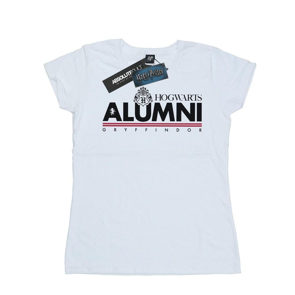 Harry Potter Womens/Ladies Hogwarts Alumni Gryffindor Cotton T-Shirt
