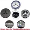 Jbfd2 Mercedes Benz W204 W124 W201 W202 W212 W220 W205 57мм Звезда Плоский Капот Значок Эмблема Значок Автомобильный Аксессуар