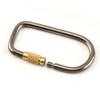 Buckle Backpack Buckle Outdoor Camping Carabiner TC4 Titanium Keychain Lightweight Hanging Buckle