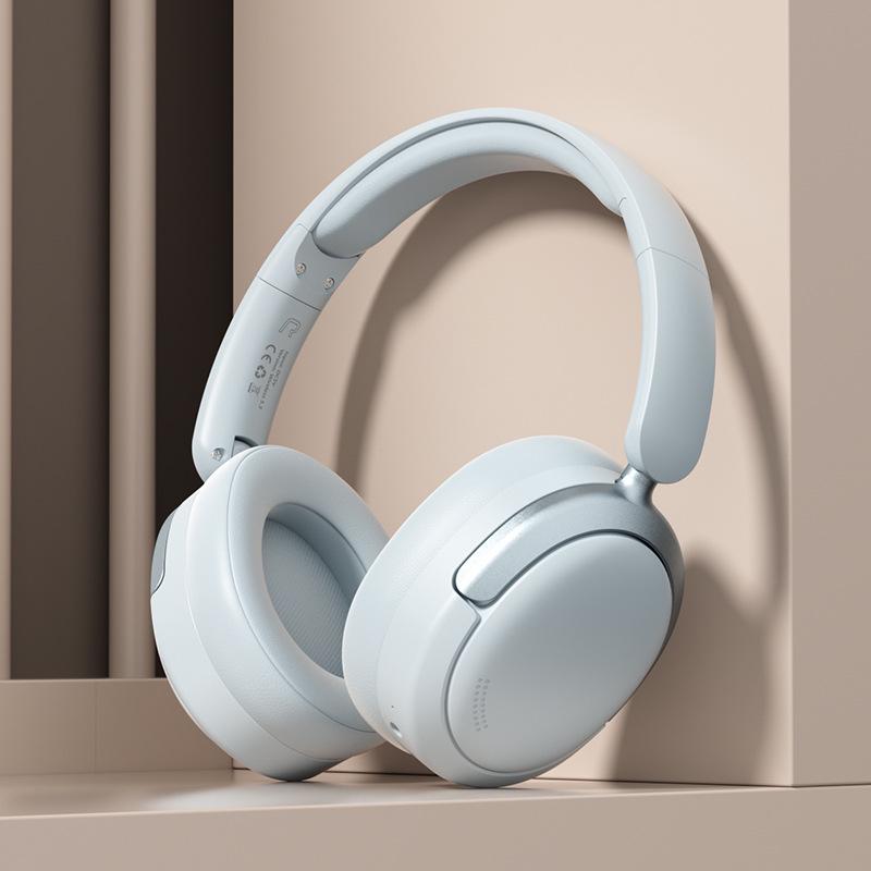 Игровые Bluetooth-наушники с оголовьем 2025: Беспроводные, С шумоподавлением, Мощный бас, Сверхдолгая работа от батареи, Для спорта