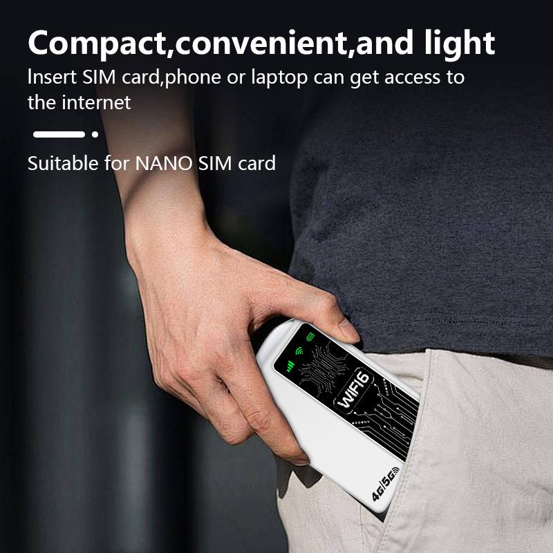 Портативный WiFi6 LTE роутер и Power Bank M20