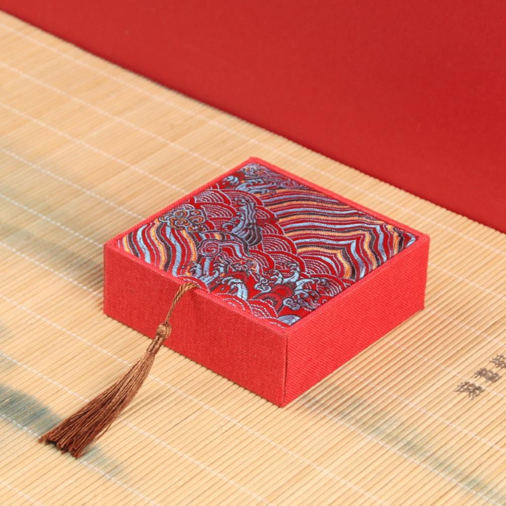 with Fringe Jewelry Drawer Organizer Portable Bracelet Storage Box Mini Jewelry Box For Woman