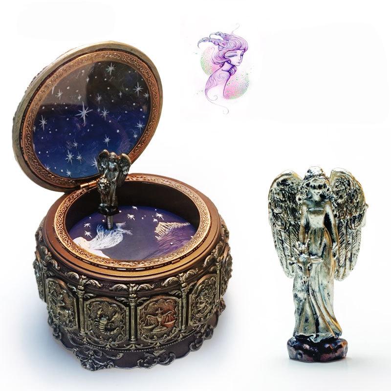 Carousel Music Box, Birthday Gift For The Twelve Zodiac Signs