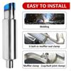 Car Exhaust Muffler Easy To Use Practical Parts for Auto Repair